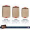 Baker's Secret Baking sheets for Oven - Bakeware Set of 3 Cookie Sheets - Cooking Trays for Baking, Nonstick Pans for Baking, Baking Pan Toaster Oven Pans, with Handles Grip - 3 Pieces Set